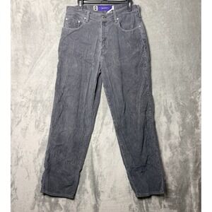 Levis SilverTab Baggy Corduroy Pants Mens 32x34 Grey Vintage 90s Made in USA